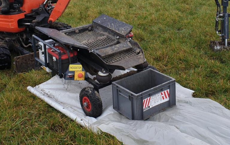 HAscreen bodemzeef - een elektrische zeefmachine kopen voor efficiënt materiaalscheiden in bouw en tuinonderhoud