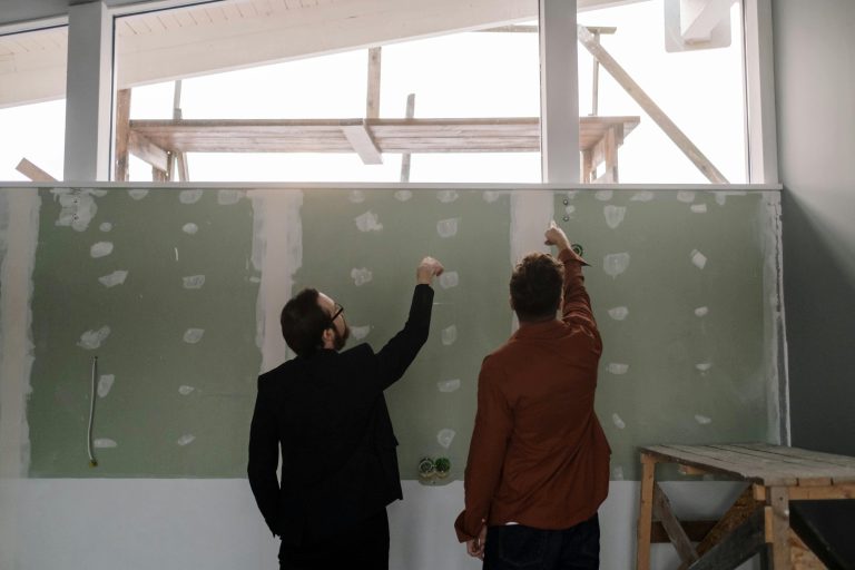 Voorbeeld van gedetailleerde bouwkundige tekening met doorsneden en technische details voor accuraat bouwkostenadvies