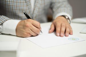 Grafische weergave van risico's bij VOF ontbinding met nadruk op hoofdelijke aansprakelijkheid en privévermogen